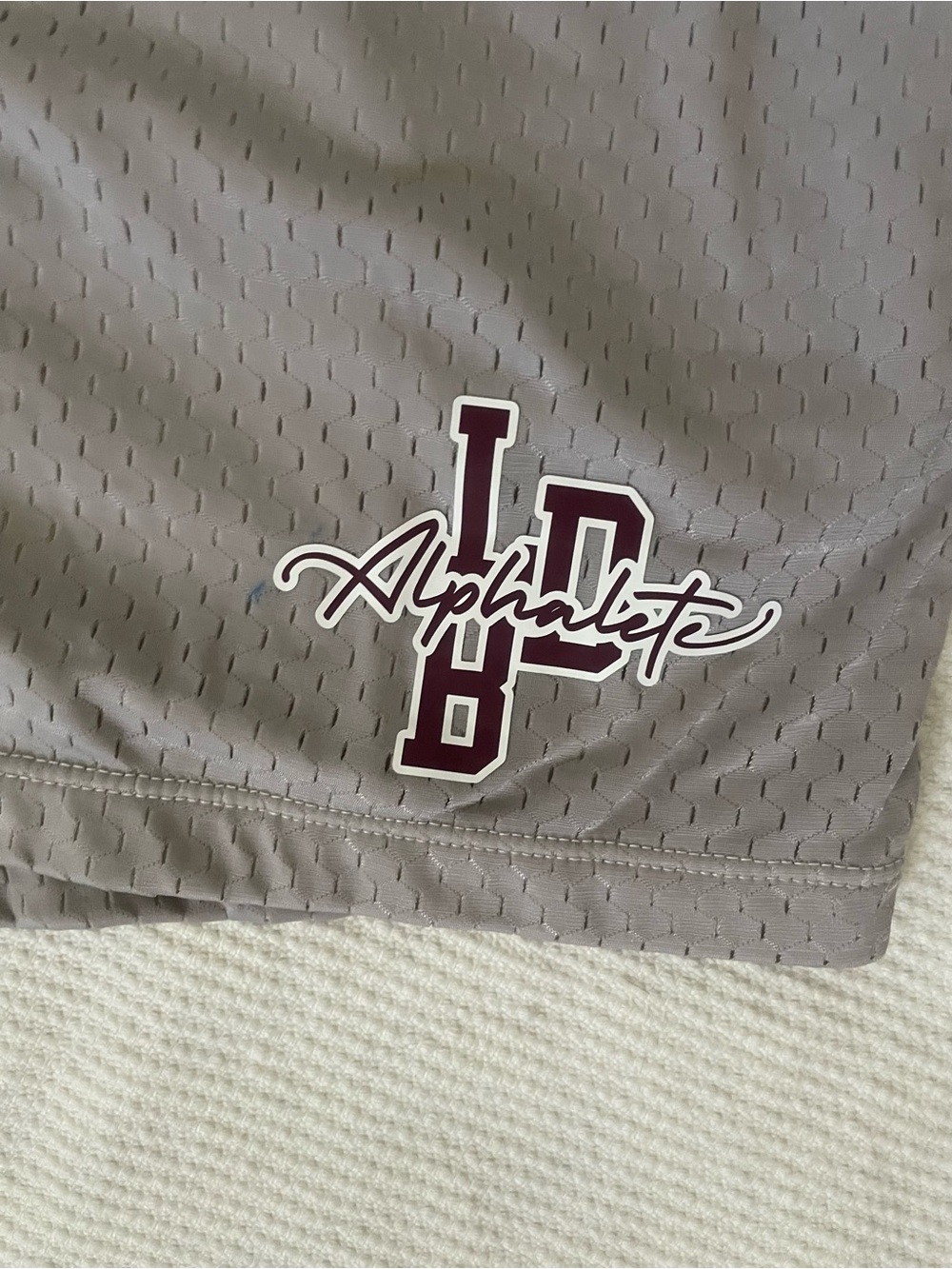 Alphalete shorts men large mesh gym athletic workout pockets - Picture 2 of 5